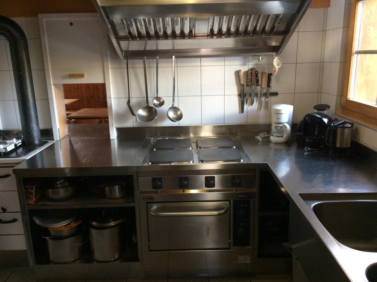 Gruppenhaus Im Walliser Alpstyle Rosswald Bagian luar foto