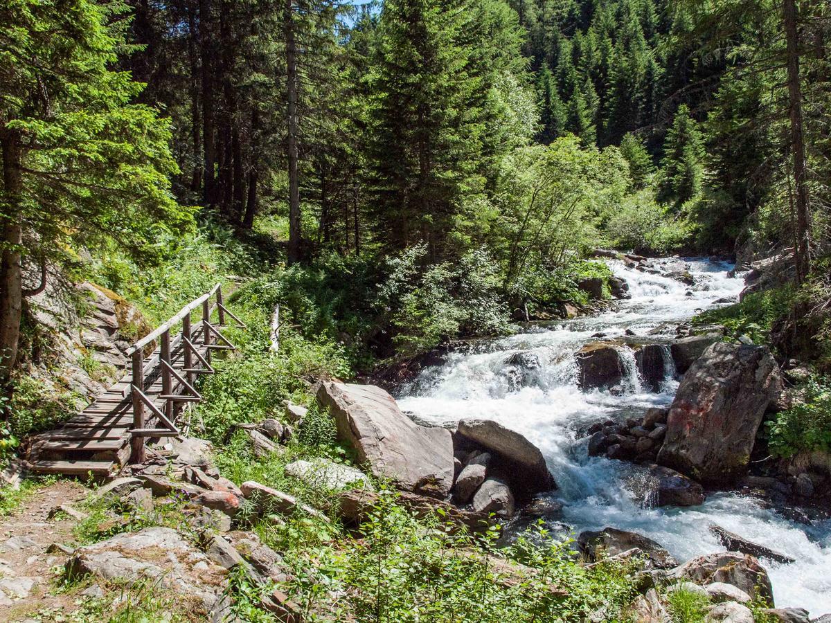 Gruppenhaus Im Walliser Alpstyle Rosswald Bagian luar foto