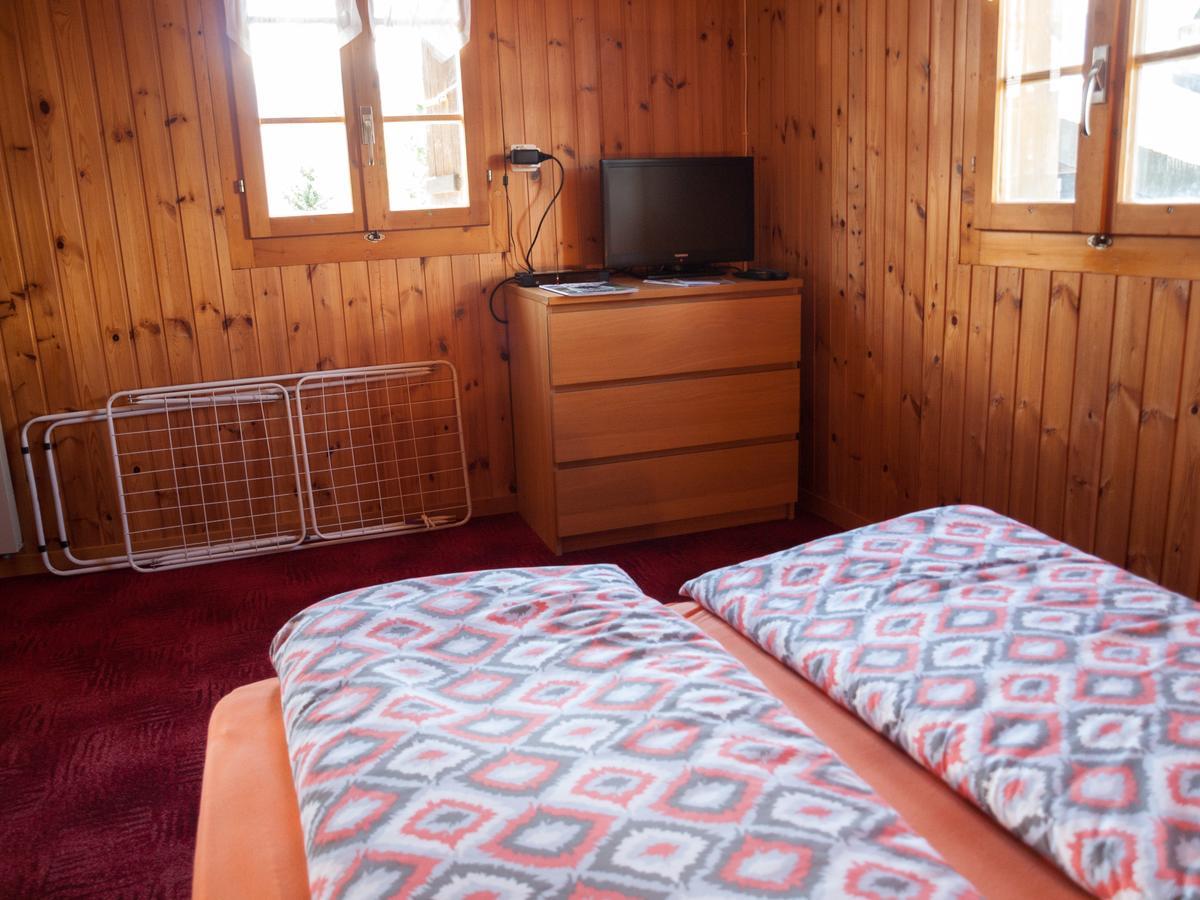 Gruppenhaus Im Walliser Alpstyle Rosswald Bagian luar foto