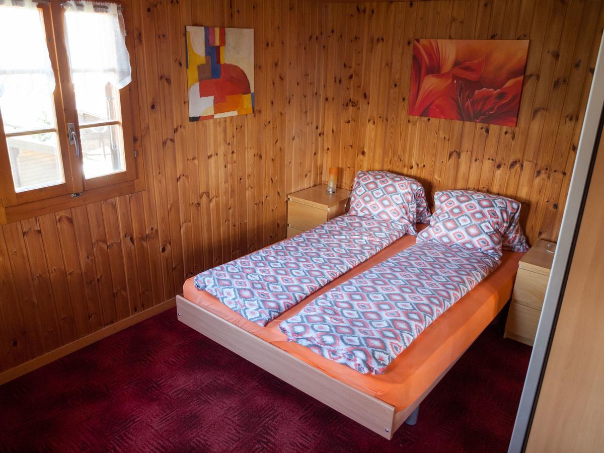 Gruppenhaus Im Walliser Alpstyle Rosswald Bagian luar foto